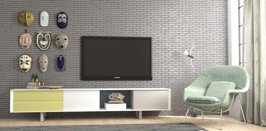 Contenedores, Aparadores y Muebles Tv