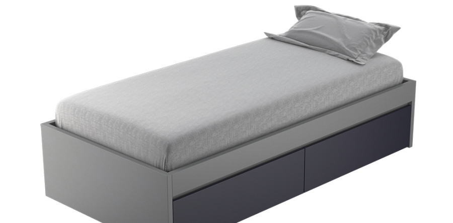 Cama con Cajones Basic